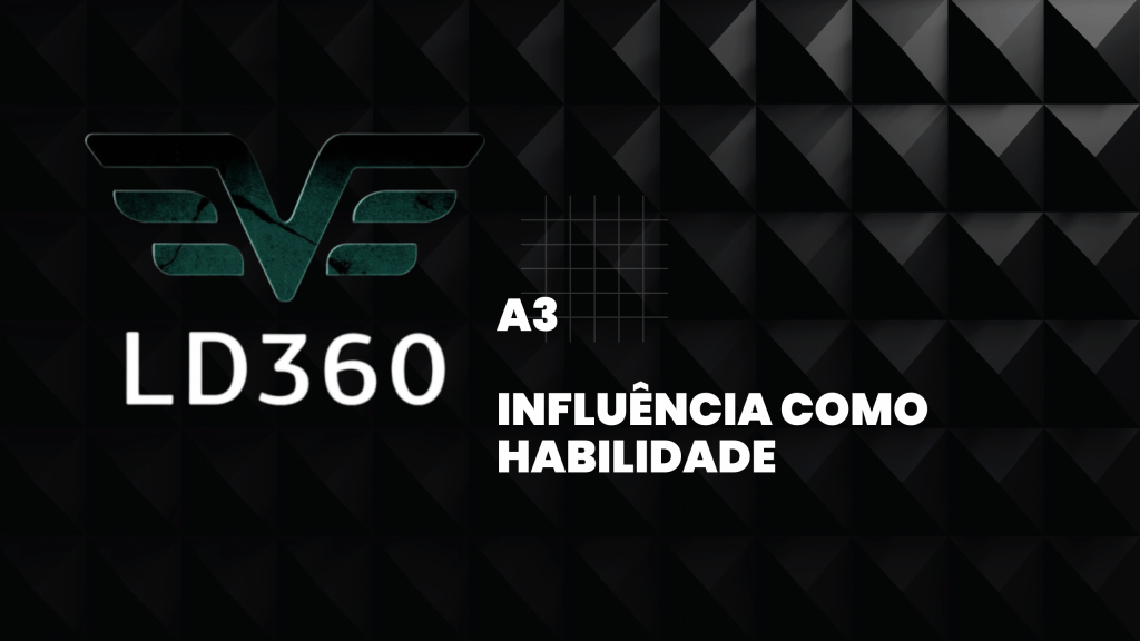Nesta aula vamos aprofundar mais sobre a Influência e como desenvolvê-la no seu dia a dia.